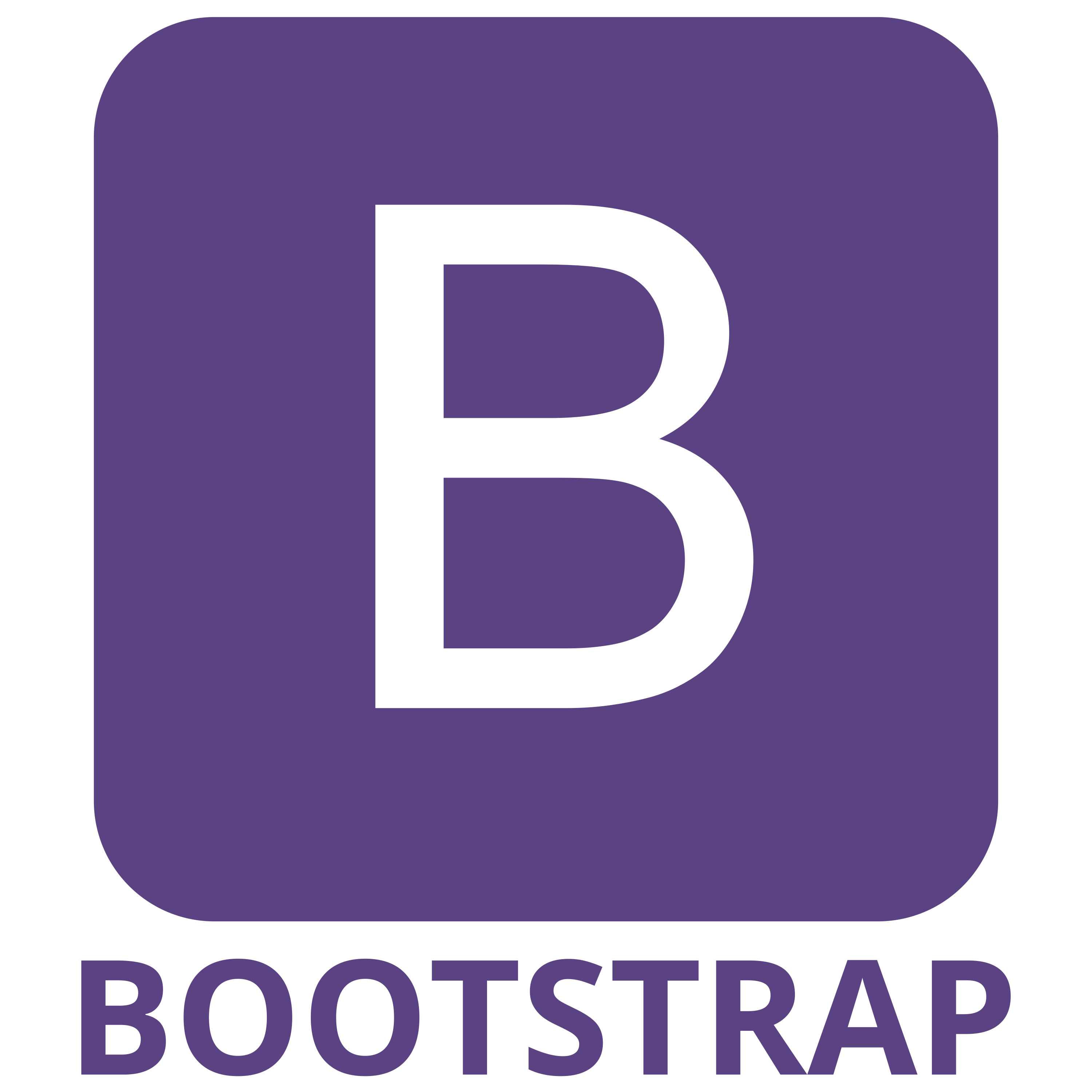Bootstrap logo - Front-end framework