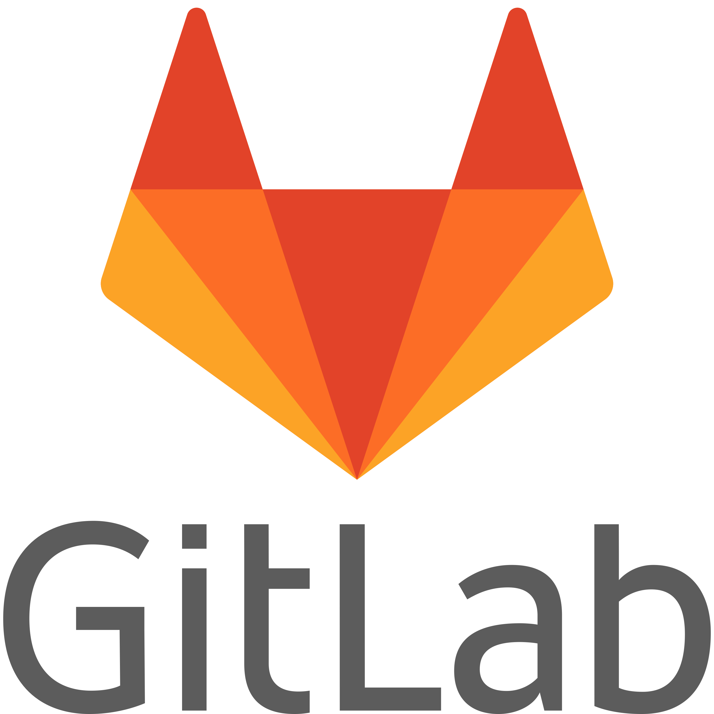 GitLab logo - DevOps Platform for Source Code Management