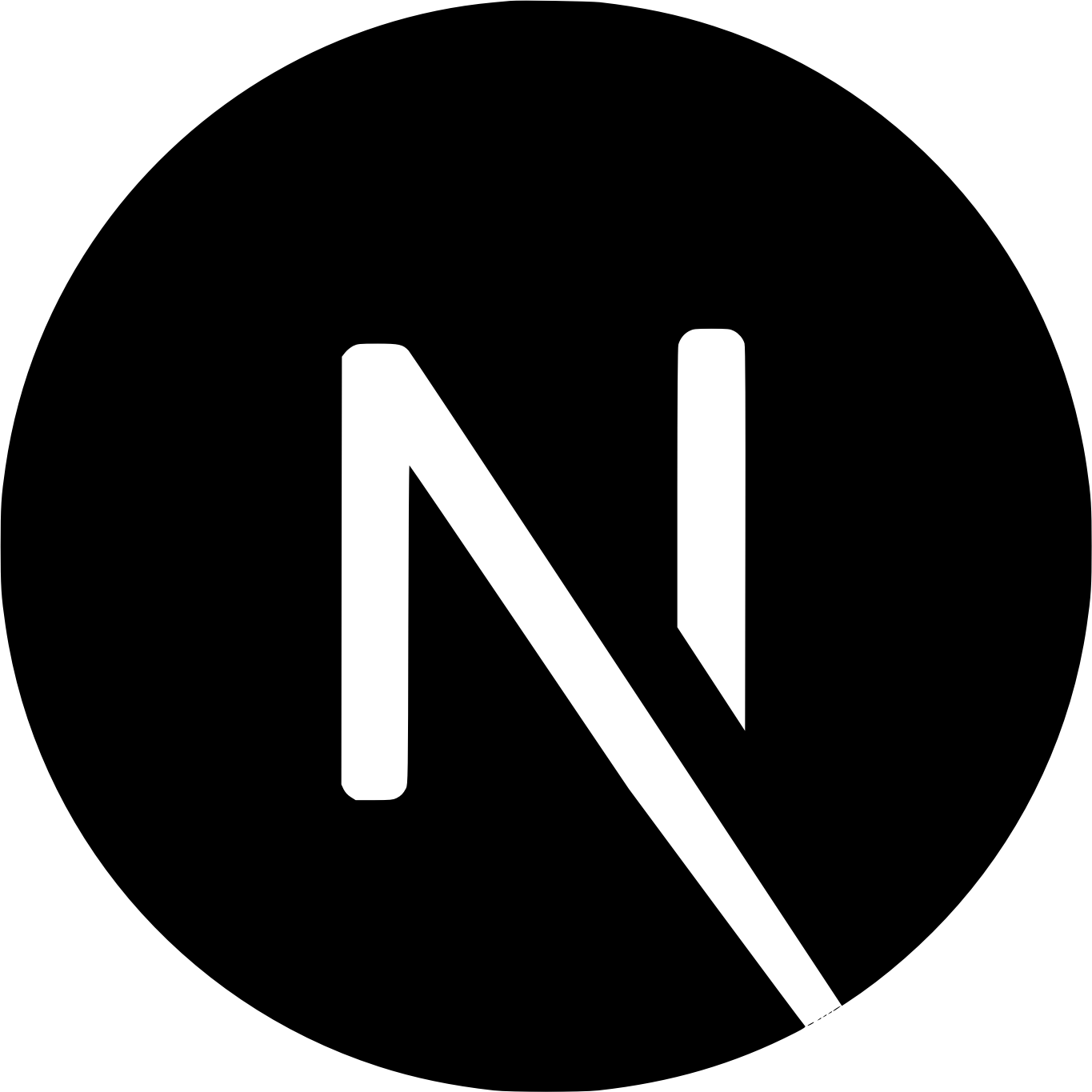 Next.js logo - React Framework for Server-Side Rendering